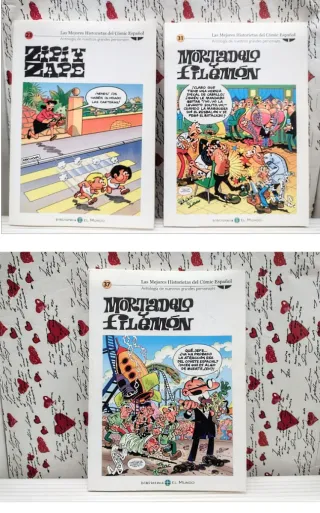 CÓMICS MORTADELO Y FILEMÓN/ ZIPI ZAPE A 4 € LA UNI
