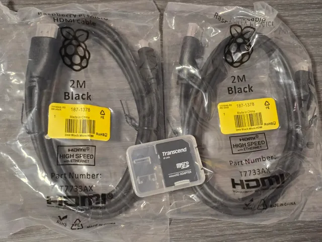 Kit Raspberry Pi 5 8GB Carcasa,Cargador Cables.