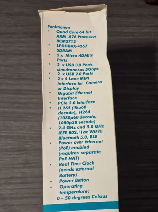 Kit Raspberry Pi 5 8GB Carcasa,Cargador Cables.