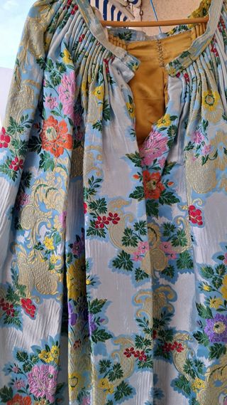 Falda de fallera multicolor