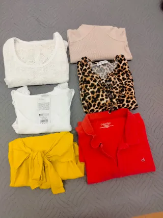 Lote 6 Blusas Top Talla M y S