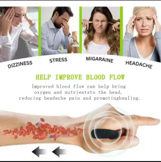 Mini clip magnético para masaje.