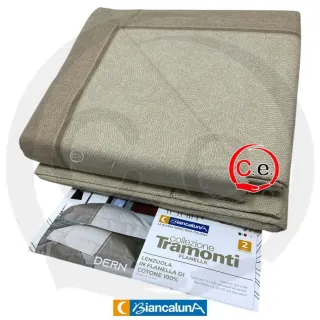 Completo letto flanella Biancaluna