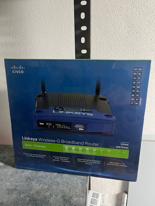 Linksys WRT54GL Router Inalámbrico-G