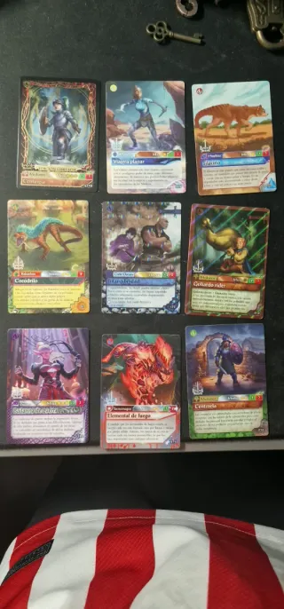 Cartas Coleccionables Fantasy Rider