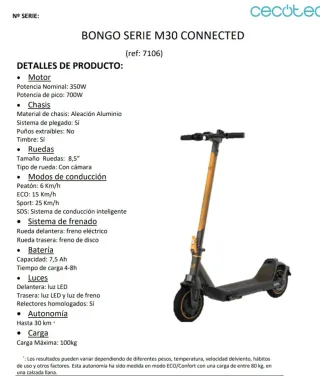 Monopatín Eléctrico VMP