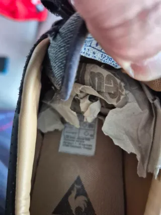 Zapatillas Le Coq Sportif grises y negras