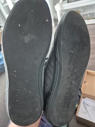 Zapatillas Le Coq Sportif grises y negras