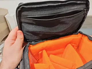 Mochila para cámara Amazon Basics negra