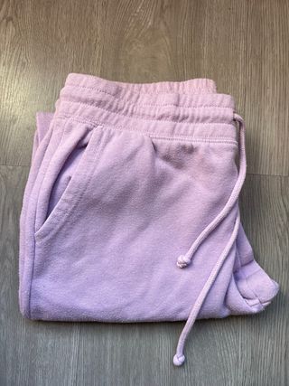 Pantalones de chándal lila