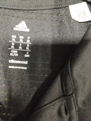 Camiseta deportiva Adidas negra Talla XL, pantalon