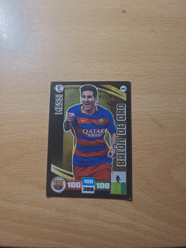 Messi Balón de Oro Adrenalyn 2015-16