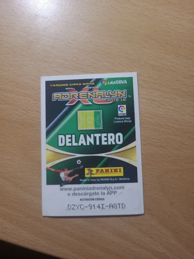 Messi Balón de Oro Adrenalyn 2015-16