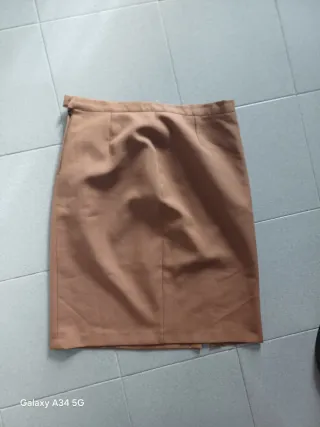 Gonna marrone taglia L