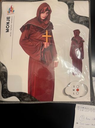 Disfraz Monje Partilandia Talla M