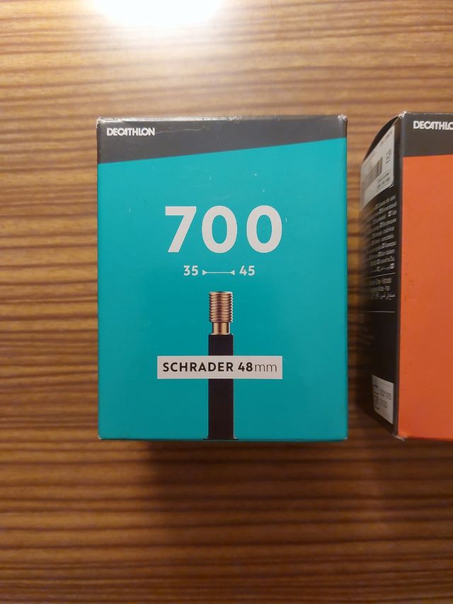 Cámaras de aire 700 y 26 Schrader