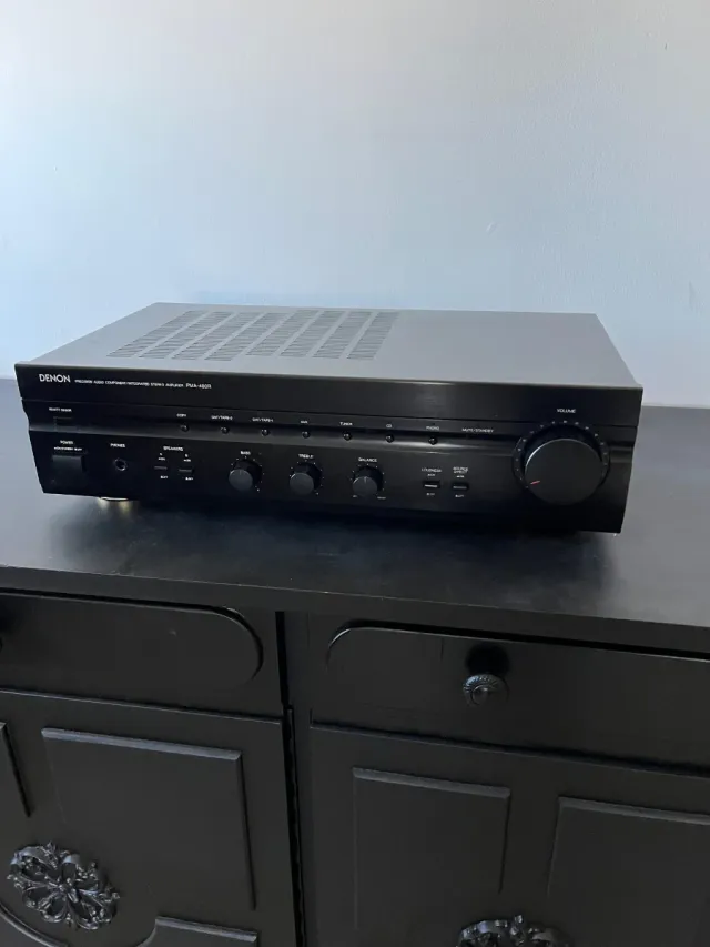 Amplificador Denon PMA-480R Negro