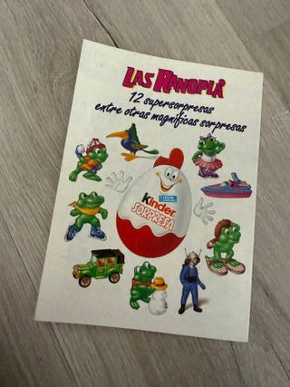 Álbum Las Ranoplá Kinder Sorpresa Completo