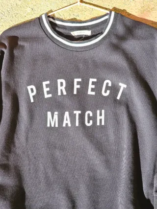 Sudadera Perfect Match Negra