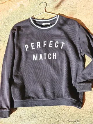 Sudadera Perfect Match Negra