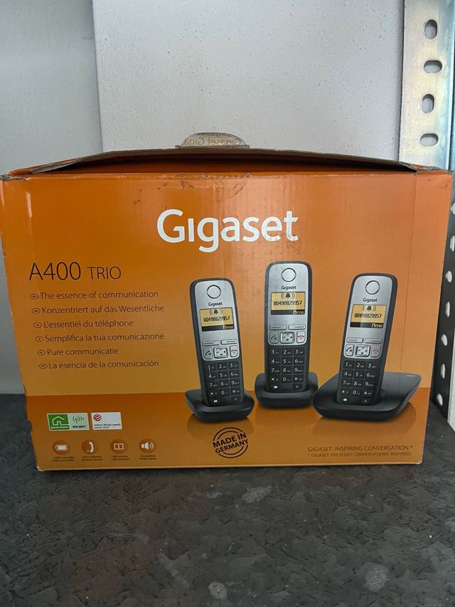 Gigaset A400 TRIO Teléfono Inalámbrico