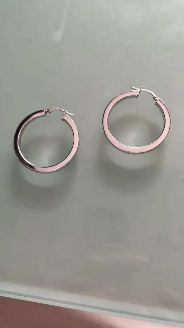 Orecchini cerchio Nove25 Argento