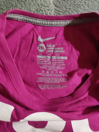 Camiseta Nike Fucsia mujer