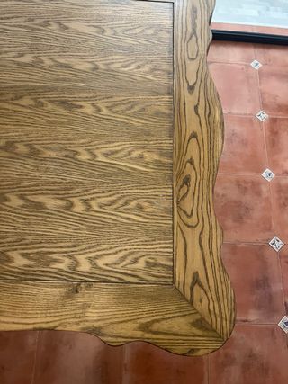 Mesa de comedor roble macizo