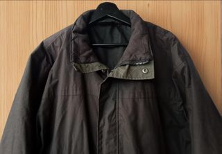 Cazadora Parka Hombre Talla L Verde Oliva