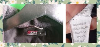 Cazadora Parka Hombre Talla L Verde Oliva