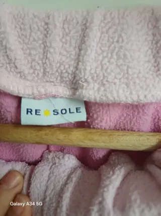 Pantaloni donna rosa taglia L