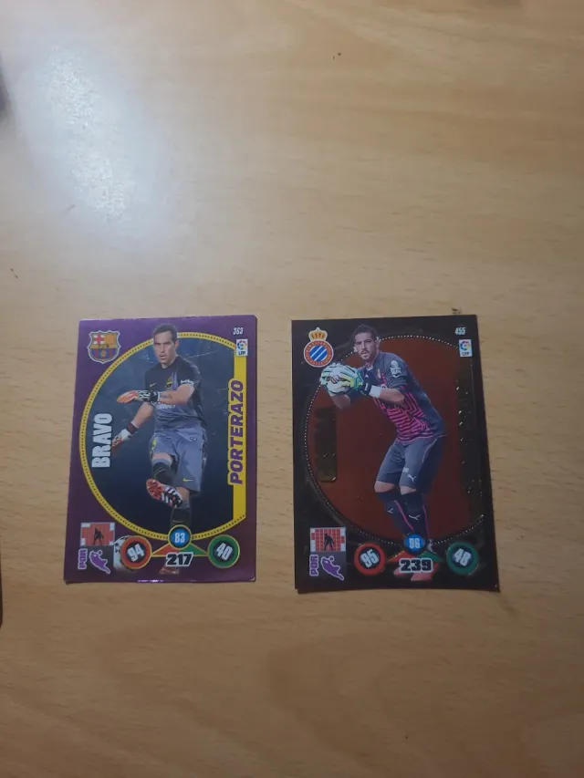 Cromos Porteros Adrenalyn 2014-15