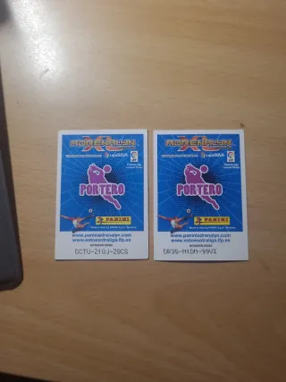 Cromos Porteros Adrenalyn 2014-15