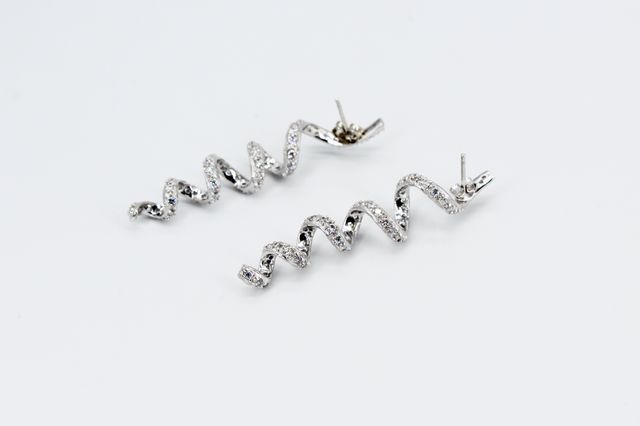 Pendiente De Plata  De 925.. Ref: 024-04-01115