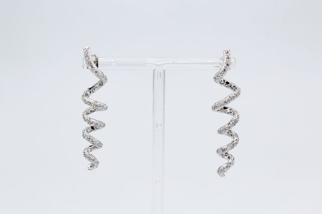 Pendiente De Plata  De 925.. Ref: 024-04-01115