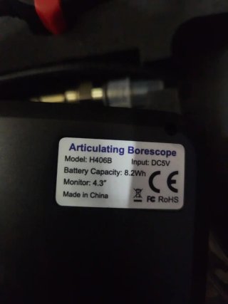 Endoscopio industrial