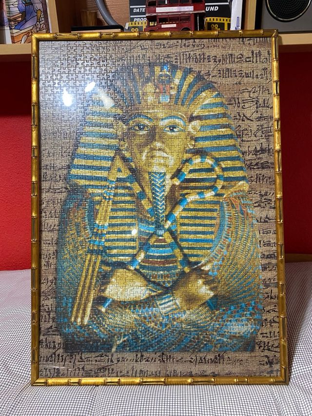 Puzzle Tutankamón Marco Dorado