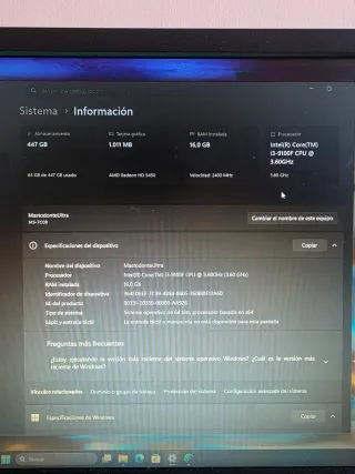 PC Ordenador Ofimática/Gaming Básico + Windows 11