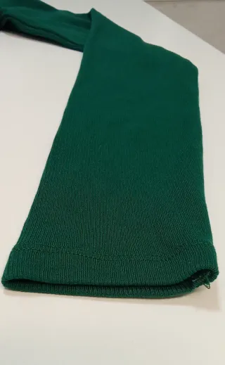 Top Tommy Jeans Verde Manga Larga Talla S