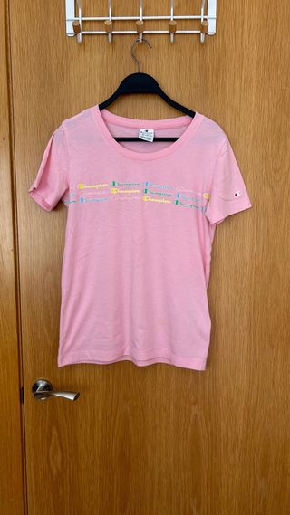 Camiseta Champion Rosa Talla M