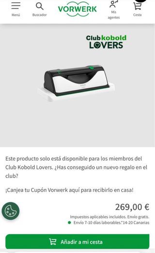 Limpiacristales Kobold VG100 Vorwerk