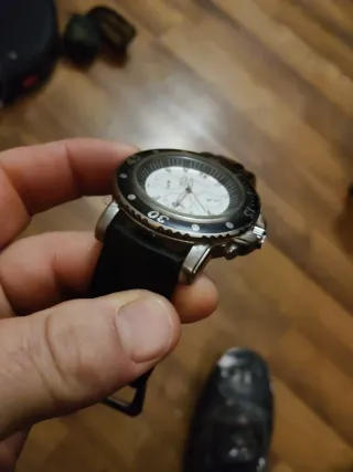 Reloj Montblanc Cronógrafo Plata/Negro