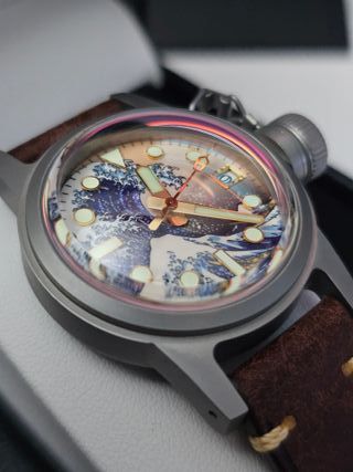 Seiko Mod Kanagawa Wave Vintage