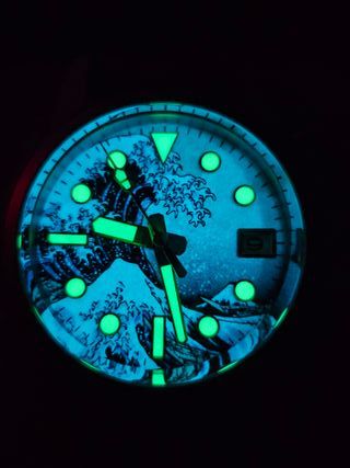 Seiko Mod Kanagawa Wave Vintage