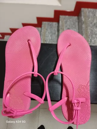 Sandali infradito donna rosa taglia 40