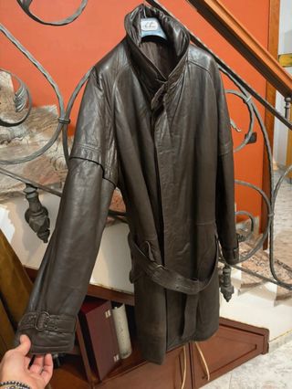 Giacca uomo vera pelle vintage