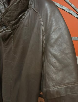 Giacca uomo vera pelle vintage