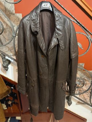 Giacca uomo vera pelle vintage