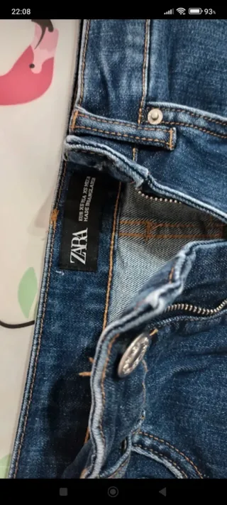 Falda vaquera Zara Talla XS