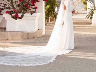 Velo da sposa firmato Pronovias